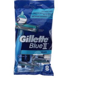 Gillette Blue II Plus Disposable Razors 8s