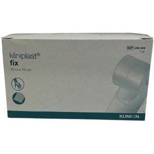Kliniplast Fix fixatiepleister op rol, 10m x 15cm, 4 stuks