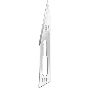 Swann-Morton Surgical Blades Niet Steriel (100 stuks) (Nr. 11P (past op houder nr. 3/3L))