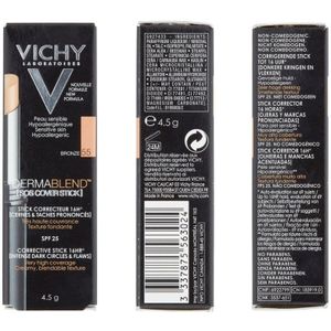 Vichy Dermablend SOS concealer cover stick 55 Bronze- 4,5g