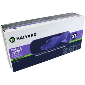 Halyard Purple Nitril XTRA handschoenen 50 stuks -  XL