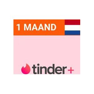 Lidmaatschap 1 Maand Tinder Plus (Nederland) (Tinder)