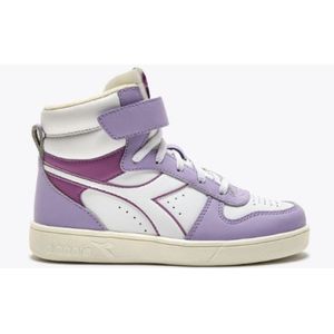 Diadora Meisjes Sneaker Magic Basket Mid Mulberry/White WIT 30