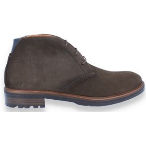 Berkelmans Heren Tanaka Dark Brown Suede BRUIN 46