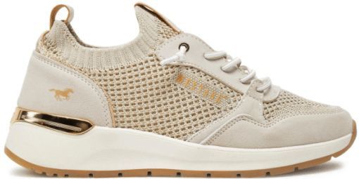 Mustang Dames Sneaker Ivory BEIGE 38