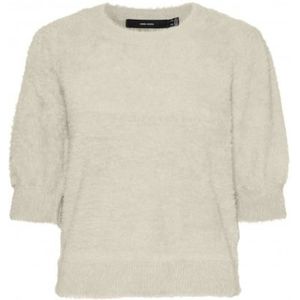 Vero Moda Vmalina 2/4 O-Neck Pullover Birch BEIGE M