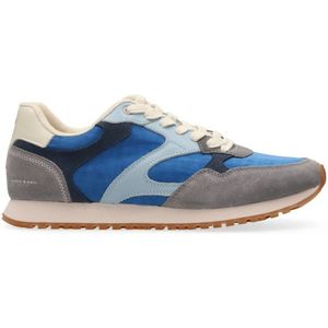 Scotch & Soda Heren Sneaker Cleave Blue BLAUW 44