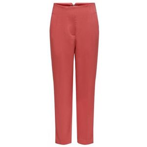 Only Onlraven Hw Pant Cayenne L32 ROOD 34