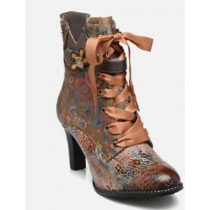 Laura Vita Dames Enkellaars Alcbaneo 141 Gris MULTICOLOR 41