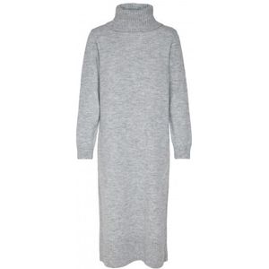 Only Onlbrandie L/S Roll Neck Dress Light Grey Melange GRAU M