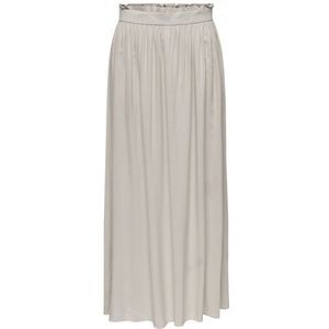 Only Onlvenedig Life Long Skirt Silver Lining BEIGE L