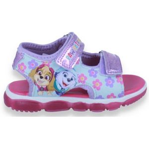 Paw Patrol Meisjes Sandaal Met Lichtjes Lila | Beige | Maat: 29