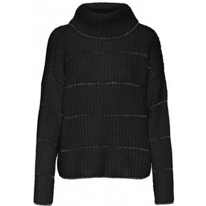 Vero Moda Vmshila Ls Cowlneck Pullover Black ZWART M