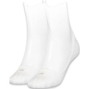 Calvin Klein Dames CK Women Footie Low Cut 2P White WIT 35/38