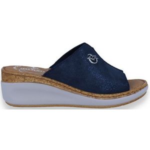 Fly Flot Dames Slipper Blauw BLAUW 38