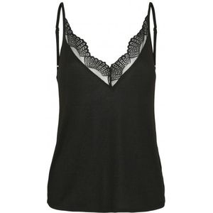 Vero Moda Vmella Singlet Top Black ZWART S