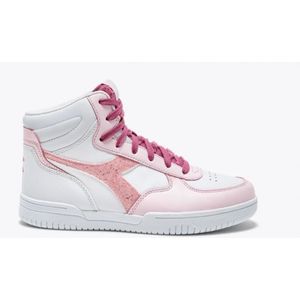 Diadora Raptor Mid Girl Fluffy White/Red/Violet MULTICOLOR 33