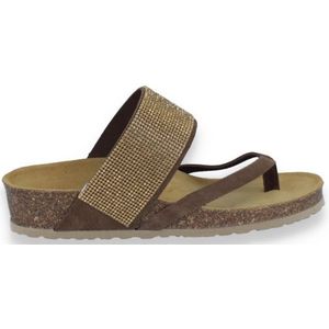 Scapa Dames Slipper Bruin BRUIN