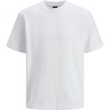 Jack & Jones Jack&Jones Jcotarmac Fabric Tee Ss Crew Neck Bright White WIT M