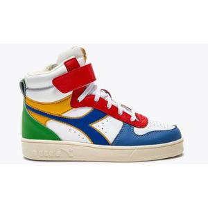 Diadora Uni Sneaker Magic Basket Mid Ps Citrus/Nautical Blue MULTICOLOR 28