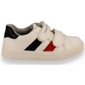 Tommy Hilfiger Jongens Sneaker | Wit | Maat: 25