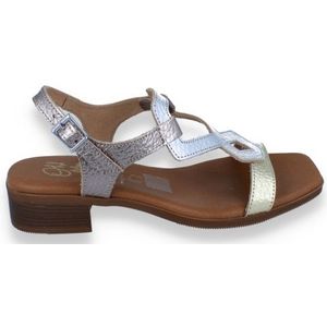 Oh! My Sandals Dames Sandaal Zlver/Goud ZILVER 38