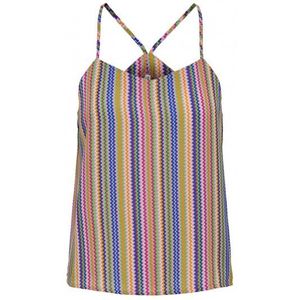 Only Onlalma Life Poly Cyris Singlet Begonia Pink Zigzag MULTICOLOR M