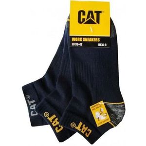 Caterpilar cat worksocks sneakers navy 3 pack navy 47/50