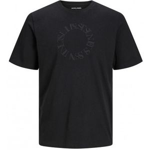 Jack & Jones Jack& Jones Jjlee Tee Ss Crew Neck Black ZWART S