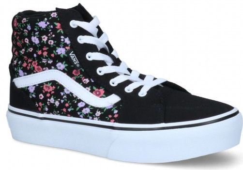 Vans Meisjes My Filmore Hi Platform Ditsy Floral Black ZWART 31