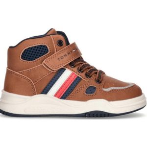 Tommy Hilfiger Jongens Sneaker Cognac COGNAC 30