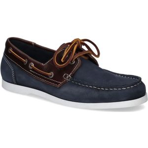 Hush Puppies Heren Bootschoen | Blauw | Maat: 44
