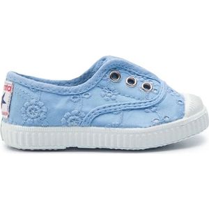 Cienta Meisjes Sneaker Borduur Blauw BLAUW 30