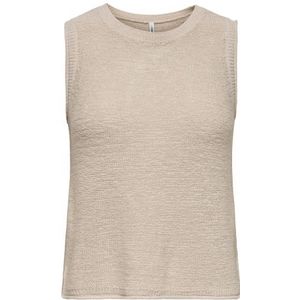 Only Onlsunny O-Neck Tank Top Pumice Stone BEIGE M