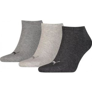 Puma Uni Sneakersock 3-Pack GRAU 43/46