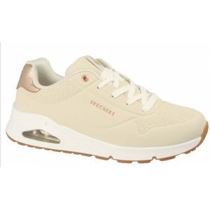 Skechers Meisjes Sneaker Uno Gen1 Shimmer Away Beige BEIGE 38