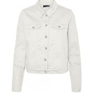 Vero Moda Vmwild Soya Ls Col Jacket Snow White WIT M