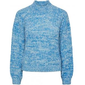 Pieces Nomana Ls O-Neck French Blue BLAUW M