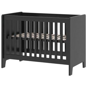 Cabino - Zoe - Baby Bed - Zwart - Verstelbare Bodem