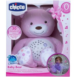 Chicco First Dreams Knuffel Beer Projector - Roze