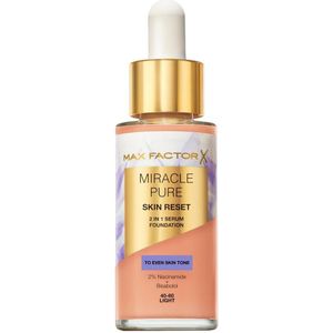 Miracle Pure Skin Reset 2 in 1 Serum Foundation 30ml