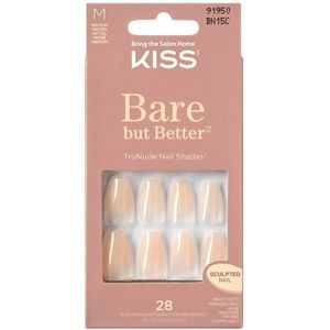 Kiss - Bare But Better TruNude - Kunstnagels - Lichte Nude - 28 Stuks