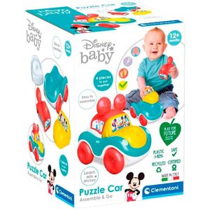 Disney Baby Puzzel Auto (1 stuk) - Stimuleert behendigheid en logica