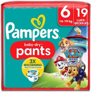 Pampers Baby-Dry Paw Patrol Pants Maat 6 Luierbroekjes - 1+1 Gratis