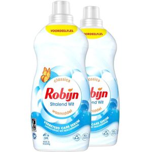 Robijn Klein & Krachtig Stralend Wit Vloeibaar Wasmiddel - 20% korting