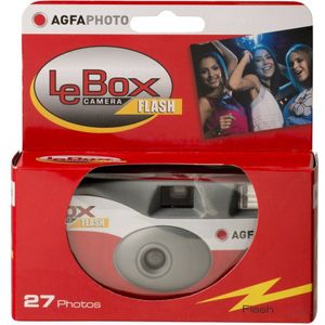 AgfaPhoto LeBox Flash Wegwerpcamera met Flits