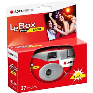 AgfaPhoto LeBox Flash Wegwerpcamera met Flits
