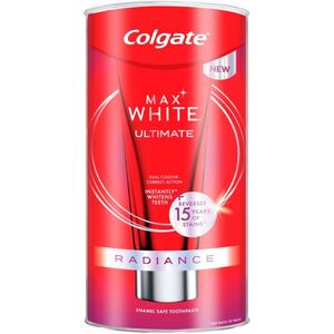 Colgate Max White Ultimate Radiance Tandpasta - 50% Korting