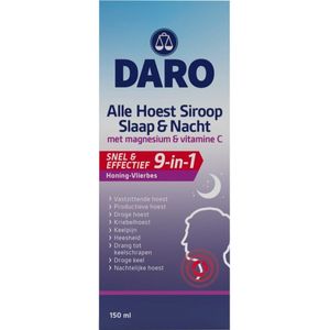Daro - Alle Hoest Siroop - Slaap & Nacht Hoestsiroop