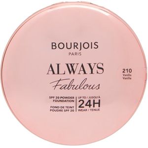 Bourjois Paris Always Fabulous 210 Vanilla Poederfoundation - Gratis thuisbezorgd